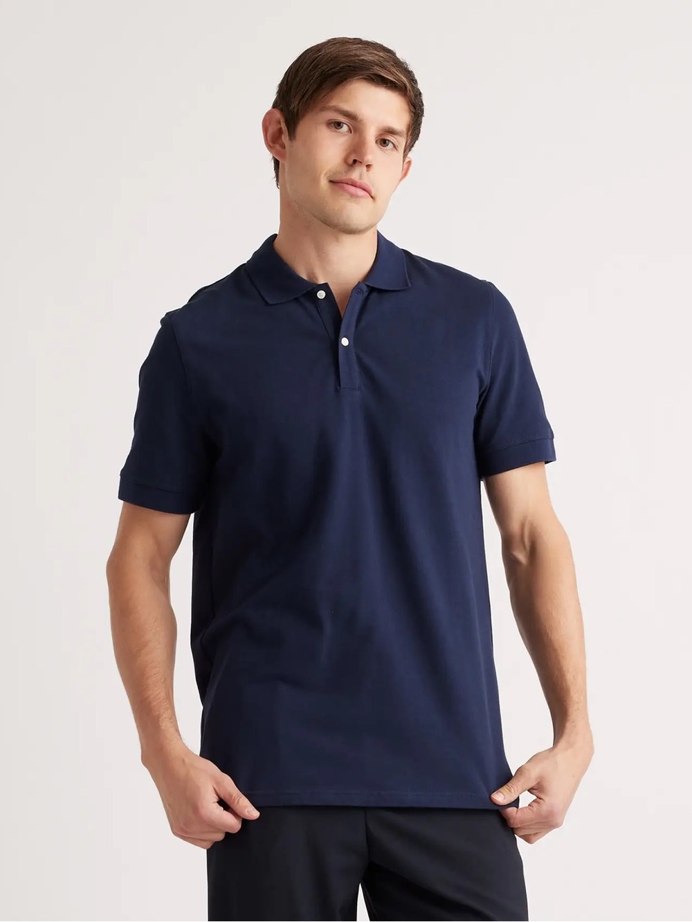 QUINCE men’s Organic Cotton Pique Polo